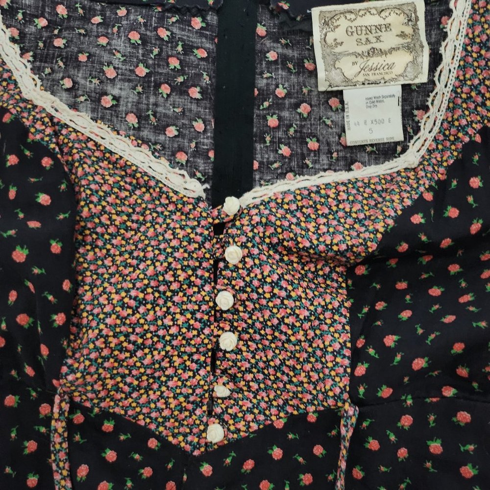 Gunne sax rose dress with pockets